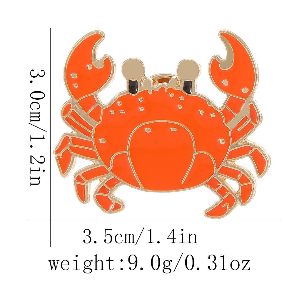 Broșe Ace Drăguțe Desene Animate Animal Marin Rechin Broască Țestoasă Stea de Mare Crabi Insigne Creaturi Lumea Subacvatică Bijuterii Rever Cadou Prieteni