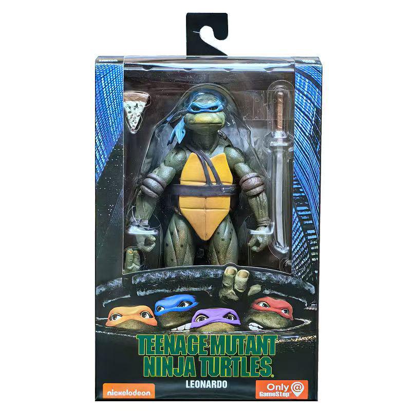 NECA 1990 Черепашки-ниндзя 7  Лимитированная серия Фигурка