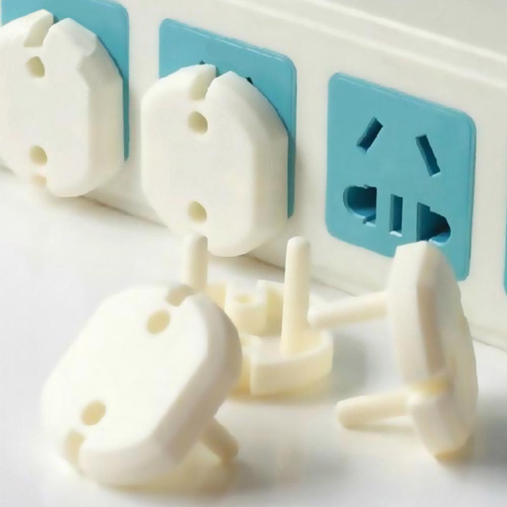 10Pcs Sockets Cover Plugs Baby Outlet Plug Kids Electrical Safety Protector Sockets Protection Caps