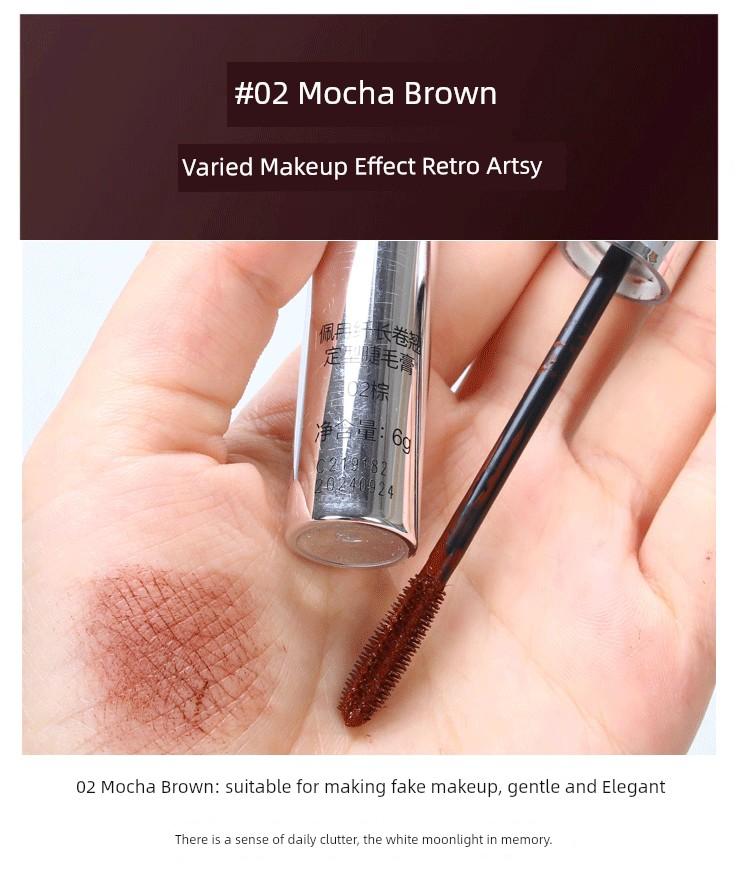 Piara Peiran Mascara Second Generation Base Cream Waterproof Sweat-Proof Quick-Drying Lasting Hair-Styling Long Curling Not Smudge