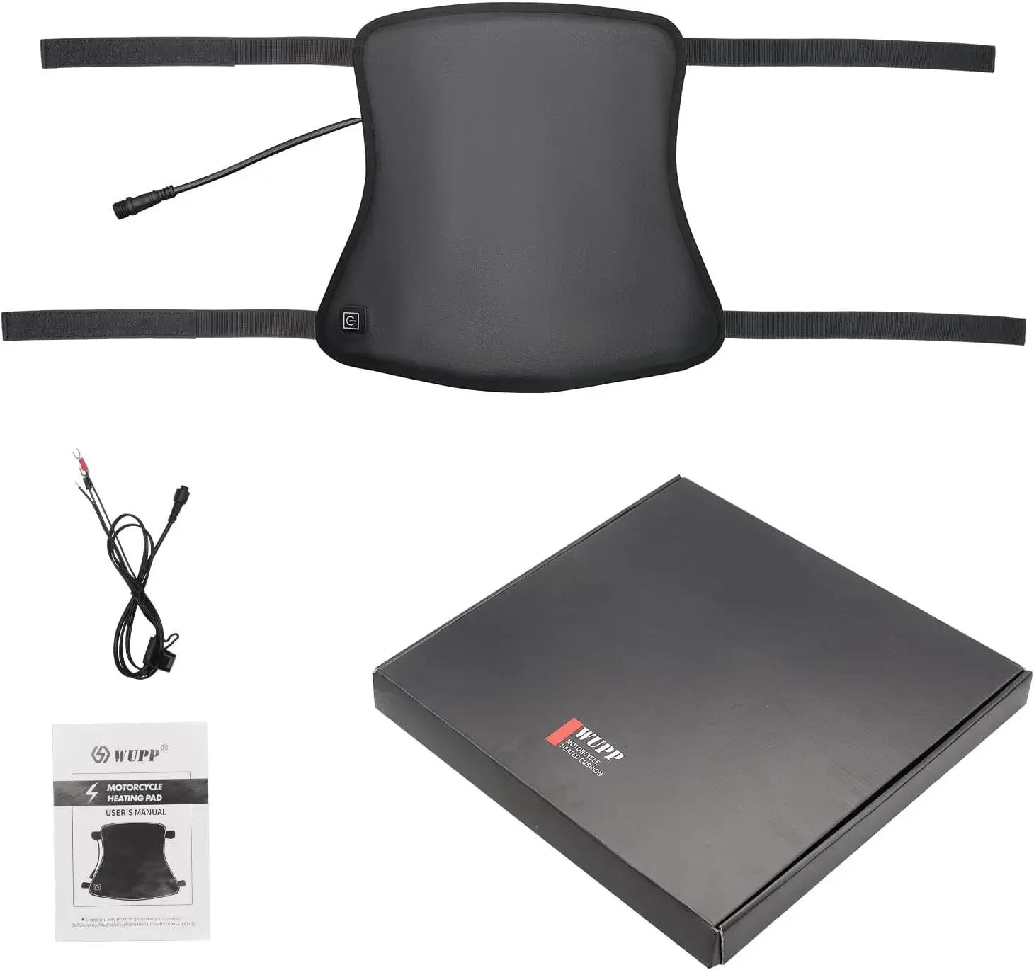 

12V Heated Seat Cushion Universal for Motorcycle ATV Raptor 700 R1200GS F800GS MT07 MT09 Winter Warmer Seat Cover Heated Pad