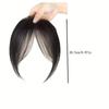 Lightweight and Breathable Clip-In Bangs Hairpiece for Added Volume and Fluff - Perfect Christmas Gift