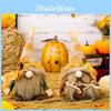 Charming Thanksgiving Burlap Gnome Decoration Featuring Harvest Cap And Seasonal Accents