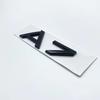2026 3D Chrome Glossy Black ABS TDI TFSI Car Rear Emblem Sticker for Audi A1 A3 A4 A5 A6 A6L A7 A8 S3 S6 Q3 Q5 Q7 TT S RS