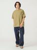 Beams Men's S/S Active T-Shirt, Olive, Size L