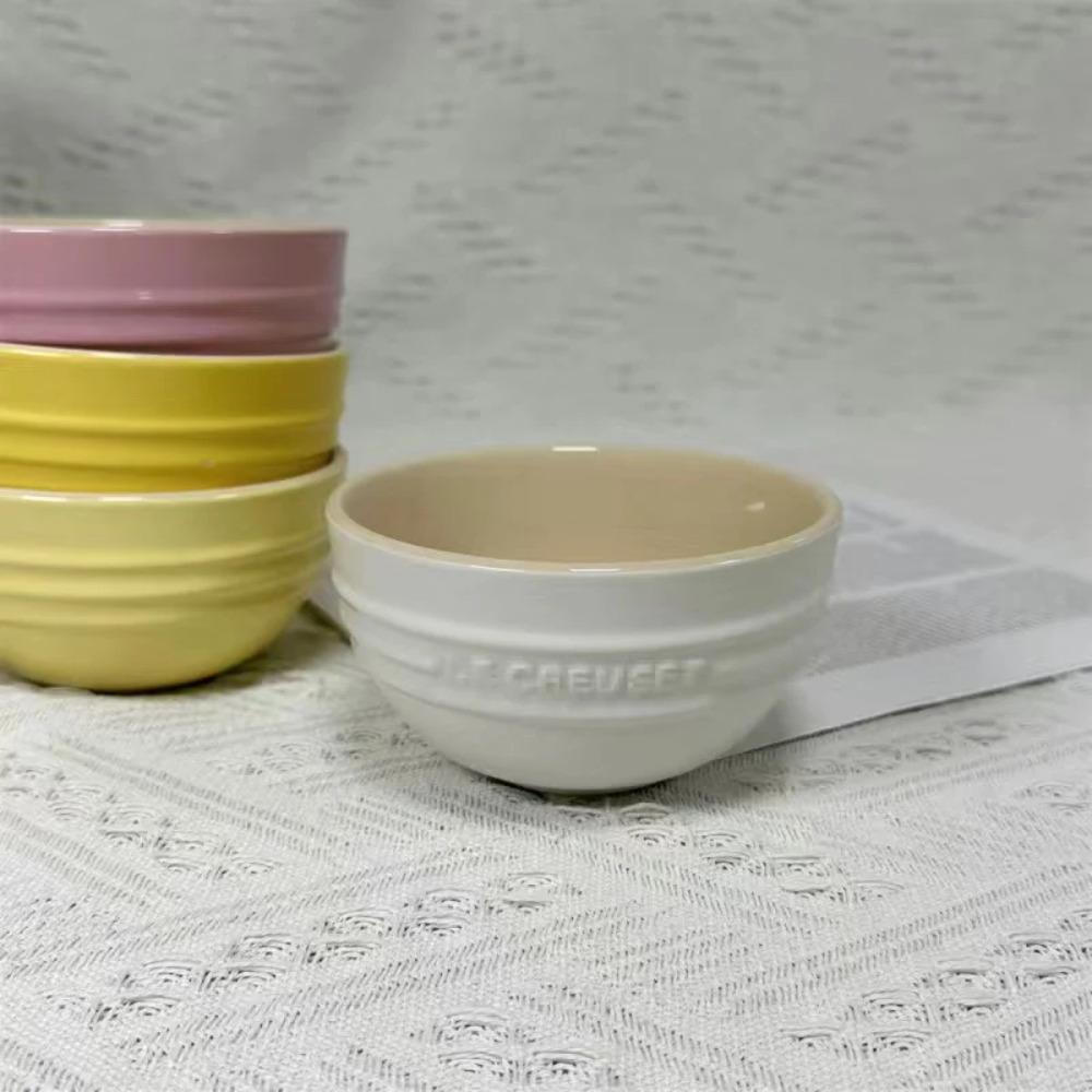 

4,75-дюймовая керамическая миска для риса с градиентом, бытовая креативная миска для десерта, пудинга, выпечки, миска для лапши, супа, кухонная посуда белый