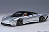 AUTOart Maßstab McLaren Speedtail Metallic Silber Fertigprodukt 1/18