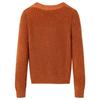 Pull-over tricoté pour enfants cognac 5 dimensions disponibles