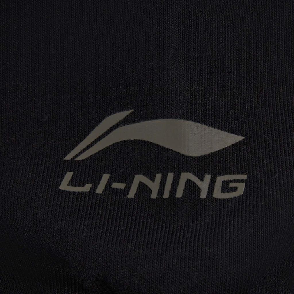 Li Ning Sports Lifestyle Series Loose Fit Round Neck Embroidered Couple Sweatshirt Unisex sweatshirt AWDW385-9