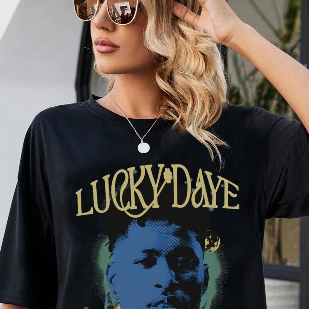Lucky daye Unisex Shirt Lucky daye Shirt, Lucky daye Tee, Lucky daye Merch Unisex T-Shirt L