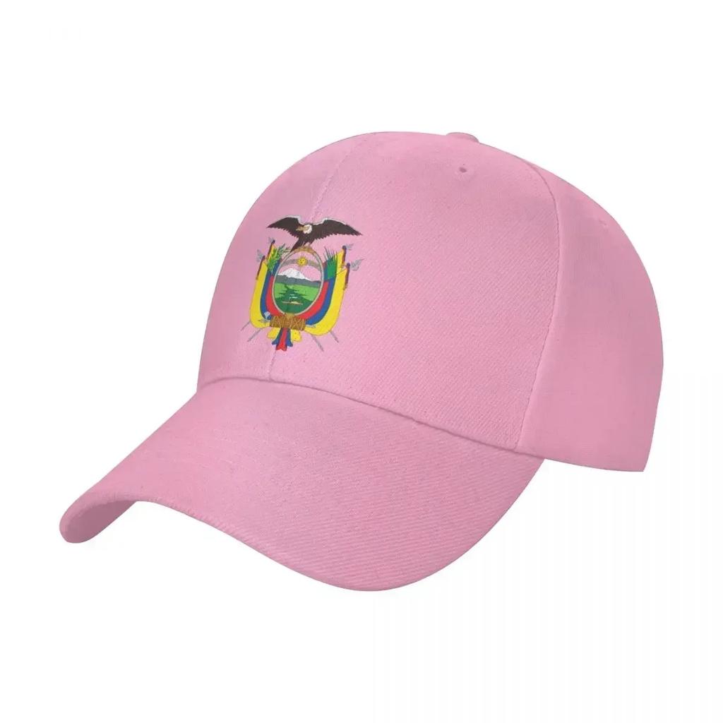 Ecuador Coat of Arms Baseball Cap Sun Hat For Children Rugby derby hat Trucker Cap Womens Beach Outlet Mens