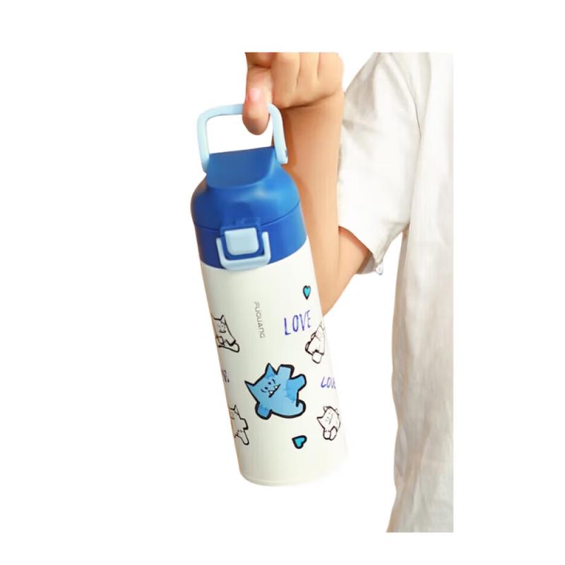 FUGUANG A-Meng Co-branded Children s 316 Stainless Steel Thermal Water Bottle