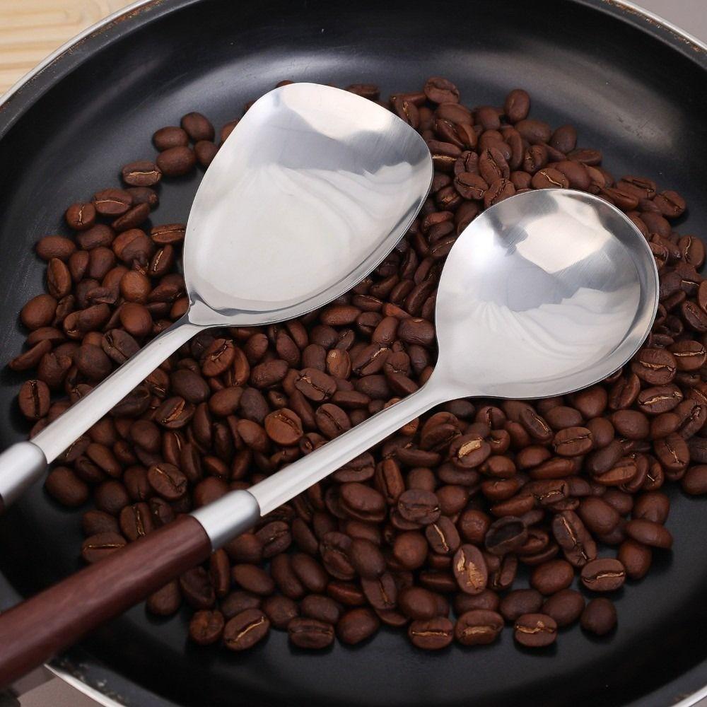 Stainless Steel Cooking Spoon Non Stick Kitchen Cooking Gadgets Portable Pot Spatulas