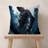 Game A-Assassins C-Creed Logo Decorative Room Aesthetics Pillow Case Home Decor Bedroom Sofa Bed Couch Pillow Cover 45X45