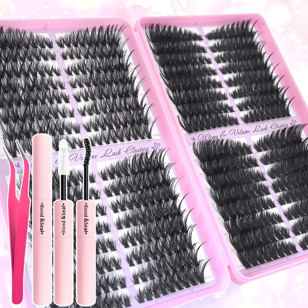 Natural Look 3D Faux Mink Lash 10-18mm Length DIY Lash Extension Kit  Eye Lash Extension