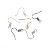 100Pcs Multicolor Metal Simple Earing Hook Earing Clasp Connector For DIY Earwire Pendant Jewelry Making Accessories Findings