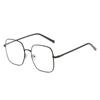 0 -0.5 -0.75 To -6.0 Women Men Square Anti Blue Rays Prescription Glasses For The Nearsighted Metal Hinge Myopia Spectacles