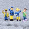 Hochwertige Sam Actionfigur Spielzeug 12er Set Feuerwehr Spielset PVC Puppen für Kinder