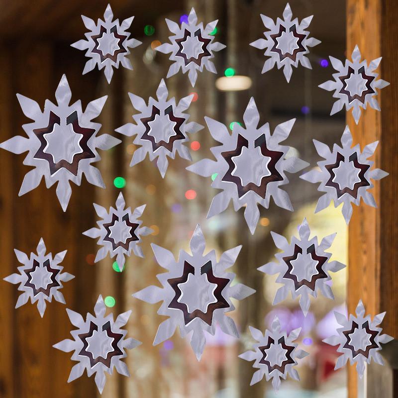 Christmas Decorations Holiday Mini Tree Star Snowflake Festive Hanging Decor
