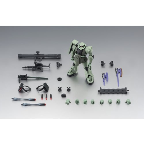 TAMASHII NATIONS ROBOT SPIRITS Mobile Suit Gundam SIDE MS MS-06 Mass-Produced Zaku Ver. A.N.I.M.E. (Resale Version) Approx. 125mm PVC & ABS Painted M