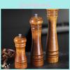 Kitchen Seasoning Grinder Set With Oak Antique Finish For Home Cooking And Spice Storage