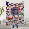 S-SOUTHS P-PARKS Coperta Plaid Super Accogliente Peluche Soggiorno CARTONE Animato Divano Divanetto Regali di Compleanno Infantili