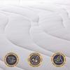 Matelas en Waterfoam hypoallergénique, 16 cm | Garnissage en ouate et housse en tissu 3D respirant, anti-acariens et antifongique 
