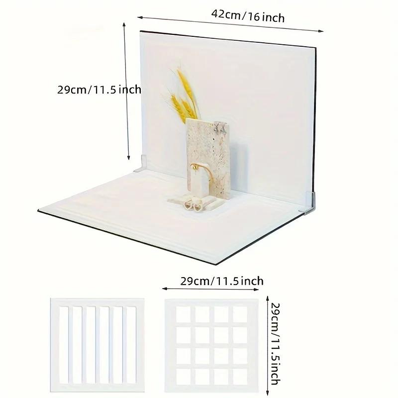 Studio Background Board 29x42cm Photo Backdrop Set 7 Backdrop Papers Thick Photography Cardstock Professional Photo Shoots Tools