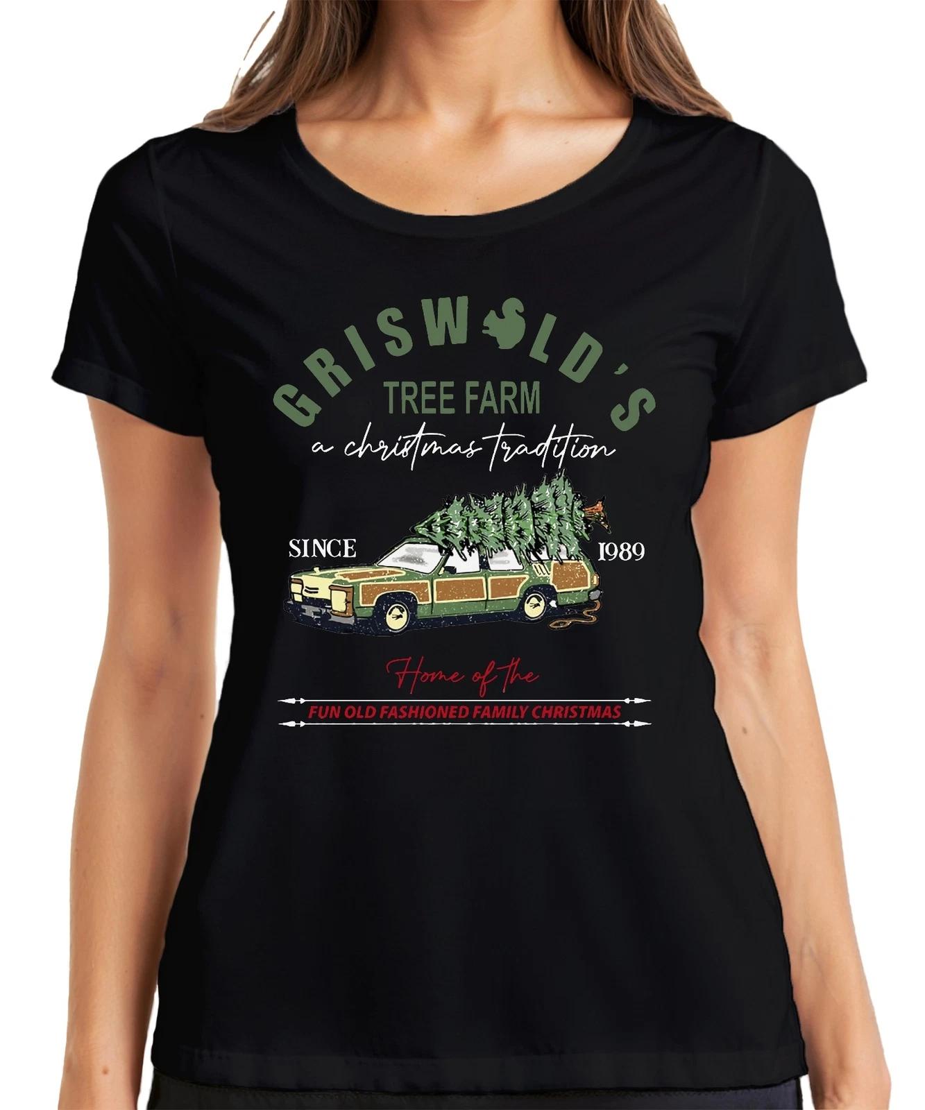 Griswold s Tree Farm Family Christmas - Weihnachten Xmas Damen T-Shirt XS