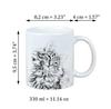 Norwegian Forest - Cup with a Cat, Cute Cup with Graphics, a Gift with Your Photo from the Art-Dog Brand
