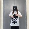 Men's Bag Vans Checkerboard Polyester Crossbody Bag Regular Unisex Black White