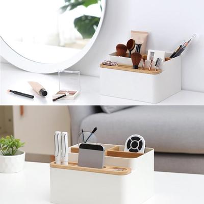 Desk Organizer With Multiple Storage Box For Small Office Organization Desktop Storage Box Holder