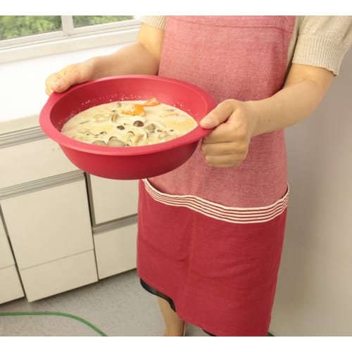 NY Planning IH Compatible Silicone Steamer, Brown