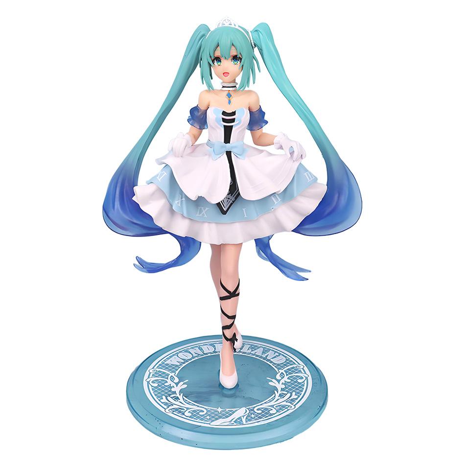 20CM Аніме Hatsune Miku X Cinnamoroll Figure Аніме Peripheral Колекційні моделі Декоративні прикраси Діти Kawaii Подарунок