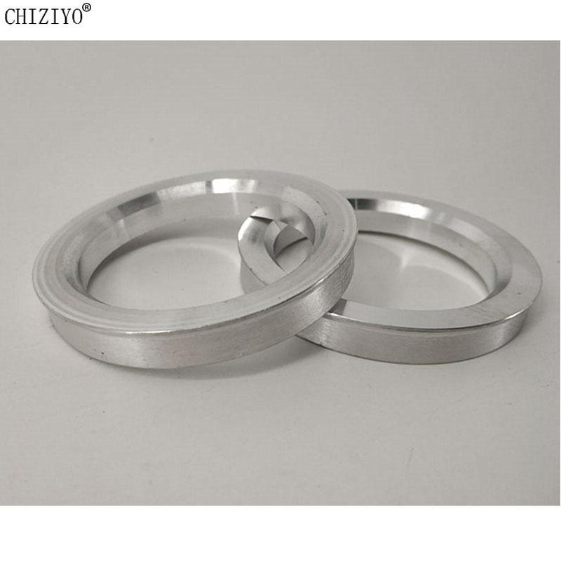 4 Pcs/set Aluminum Alloy Wheel Hub Center Ring Car Wheel Bore Collar 66.6-57.1/73.1-54.1/73.1-56.1/73.1-60.1/73.1-64.1/73.1-67.1