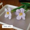 Opening Tulip Flowers Real Touch Artificial Flower Lifelike PE Foam Fake Flower for Wedding Party Decor Home Garden Decoration