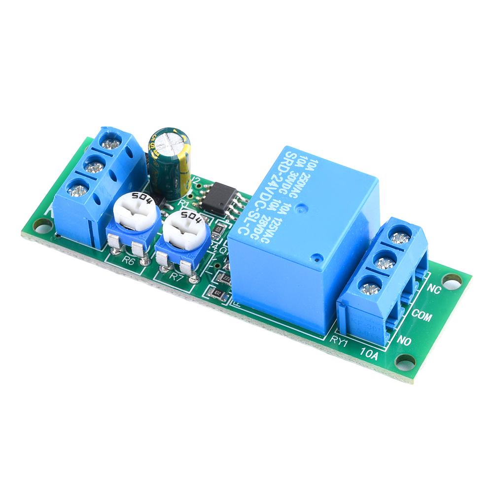 DC5V 12V 24V Delay On/Off Trigger Double Delay With Power Reverse Connection Protection Function Adjustable Relay Module Relays 5