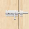 For Outdoor Security White Lock Hole Bolt Strong Forged Stainless Steel Bolt Sturdy Lock Core Double Protection
