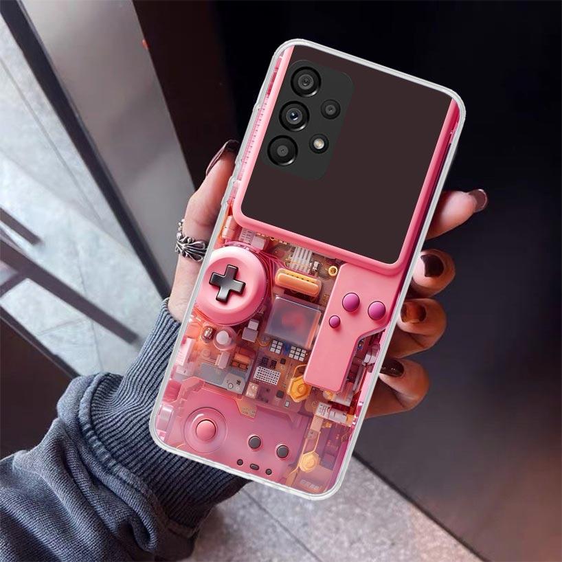 Games Console Fashion Boy Phone Case For Samsung Galaxy A17 A16 A15 A14 A13 A57 A56 A55 A54 A53 A37 A36 A35 A34 A33 A26 A25 A24