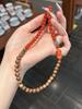 Natural Agarwood with Nanhong Jewelry Multi-specification Double-circle Bracelet for Physical Shopping Malls Jewelry Cultural and Play Stores