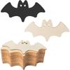 20PCS Handmade Wood Hanging Halloweens Decorations Easy Assembly Holiday Craft Project for Kids Adults