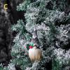 Christmas Home Party Decorative Supplies Glow Dwarf Ornament Christmas Tree Pendant Faceless Plush Doll New Year Creative Gifts