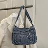 Cool Casual Denim Women's Bag High-End Fashi Trendy Ladies Crossbody Shoulder Bag For Daily Used, Gifts
