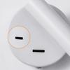 Anti-glare Bedroom Bedside Wall Lamp Hotel Bedside Reading Small Spot Light Indoor Simple with Switch Background Wall Lights