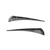 Universal 3D Carbon Fiber Car Fender Blade Side Shark Gills Vent Trim Cover Auto