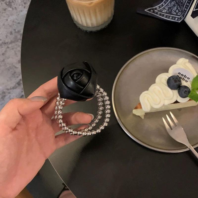 

Модные белые в горошек цветочные резинки для волос скранчи для женщин новые корейские элегантные резинки для волос для хвостика головной убор аксессуары для волос