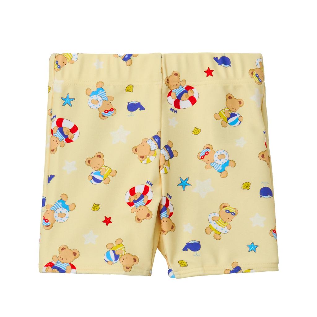 Baby UV Made In Yellow [Miki House] Swimsuit, 5/8 Length, Swimwear, Pool, Swimming, Swimming, Leisure, Protection, Boys, Japan, Baby, Kids, Children,