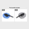 5/3/1 PCS Car Dust Remover Small Duster Wiping Car Soft Brush Cleaning Brush Mini Bristle Brush Dust Removal Brush Nanofiber Car Interior