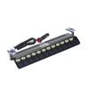 High-Power 12-LED Car Windshield Strobe Warning Light with Suction Cup