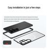 Samsung S26 Ultra Magnetic Buckle Phone Case, S25 Plus Metal Lens, S24 Drop Protection